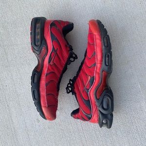 nike air max plus tn red diablo sneakers